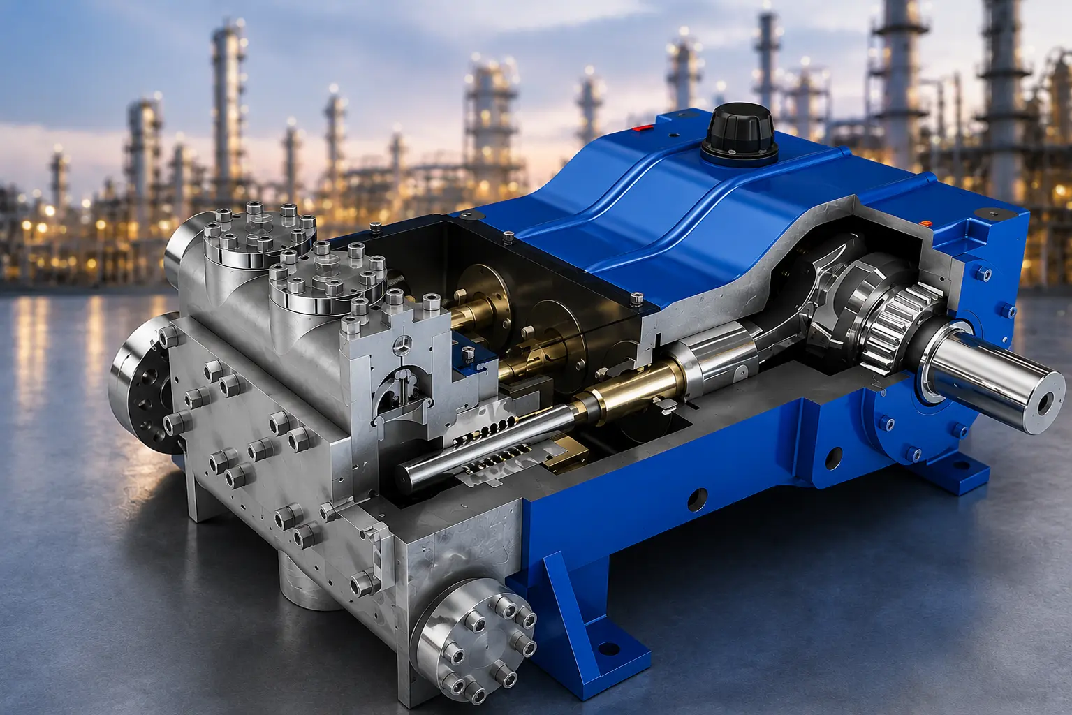 Petrochemical process pump