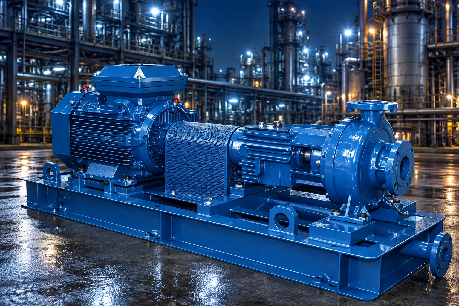 OH1 horizontal end-suction pedestal API 610 centrifugal pump