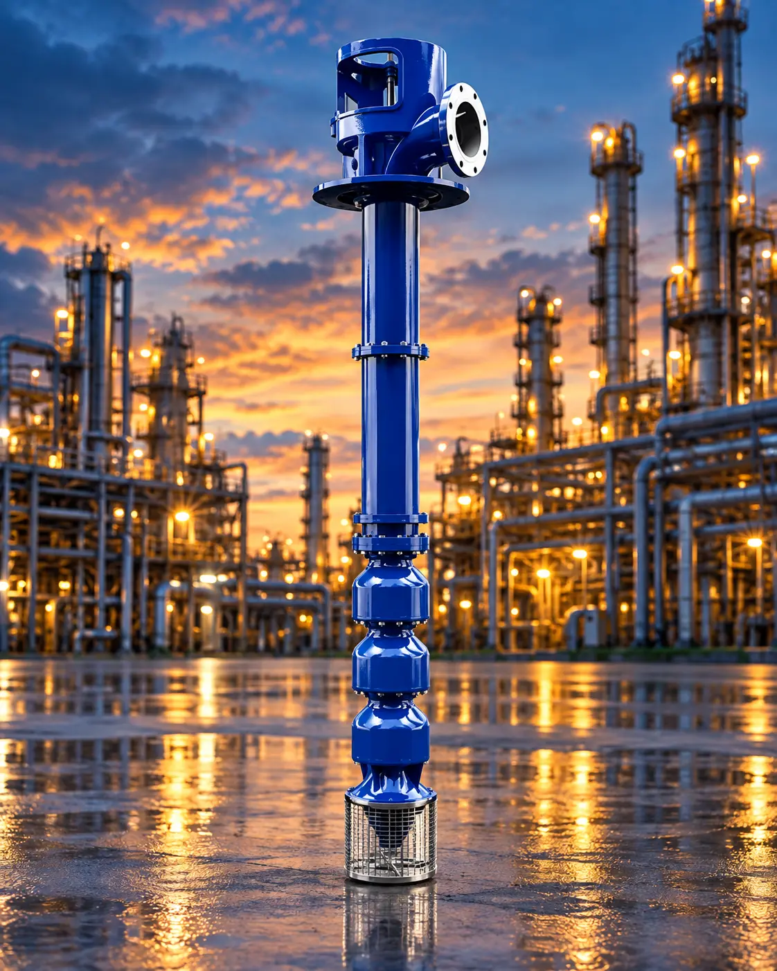 VS1 vertical multistage column API 610 pump